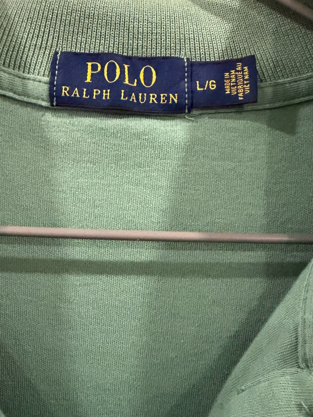 NWOT Polo Ralph Lauren Classic Fit Cotton Polo – Emerald Green/Pink Pony – L - Picture 2 of 4